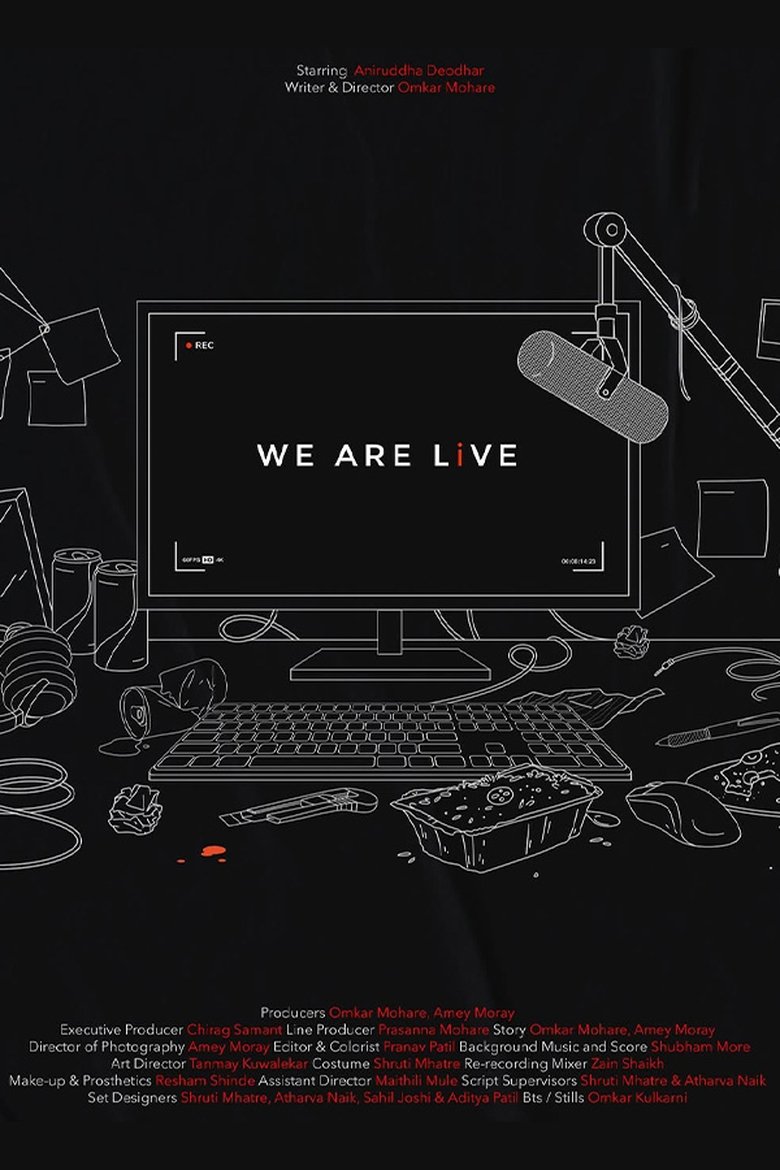 Poster of We Are Live
