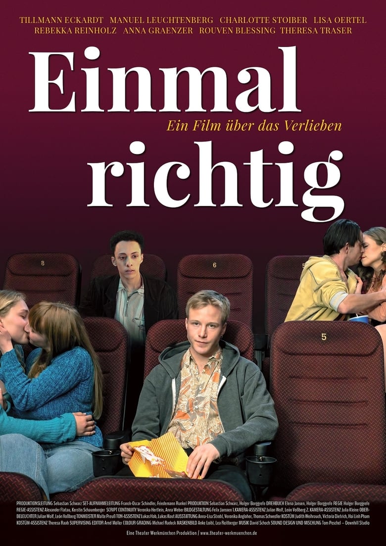 Poster of Einmal richtig