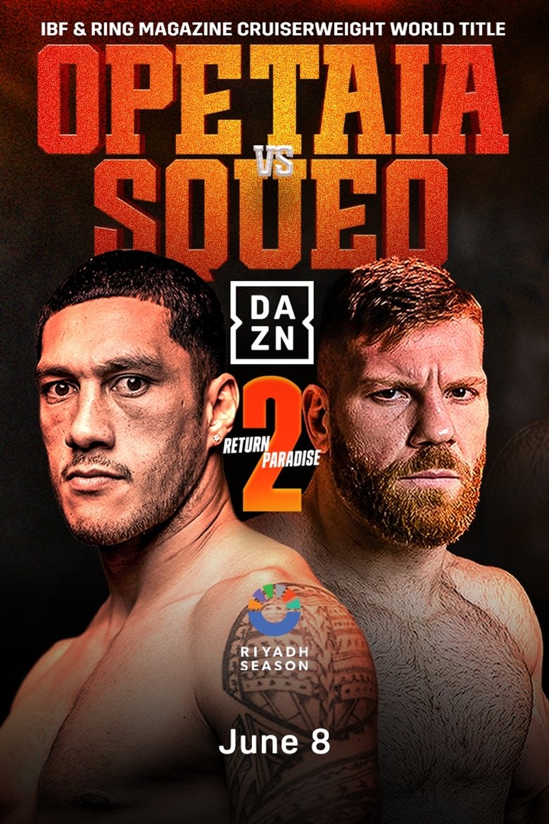 Poster of Jai Opetaia vs. Claudio Squeo