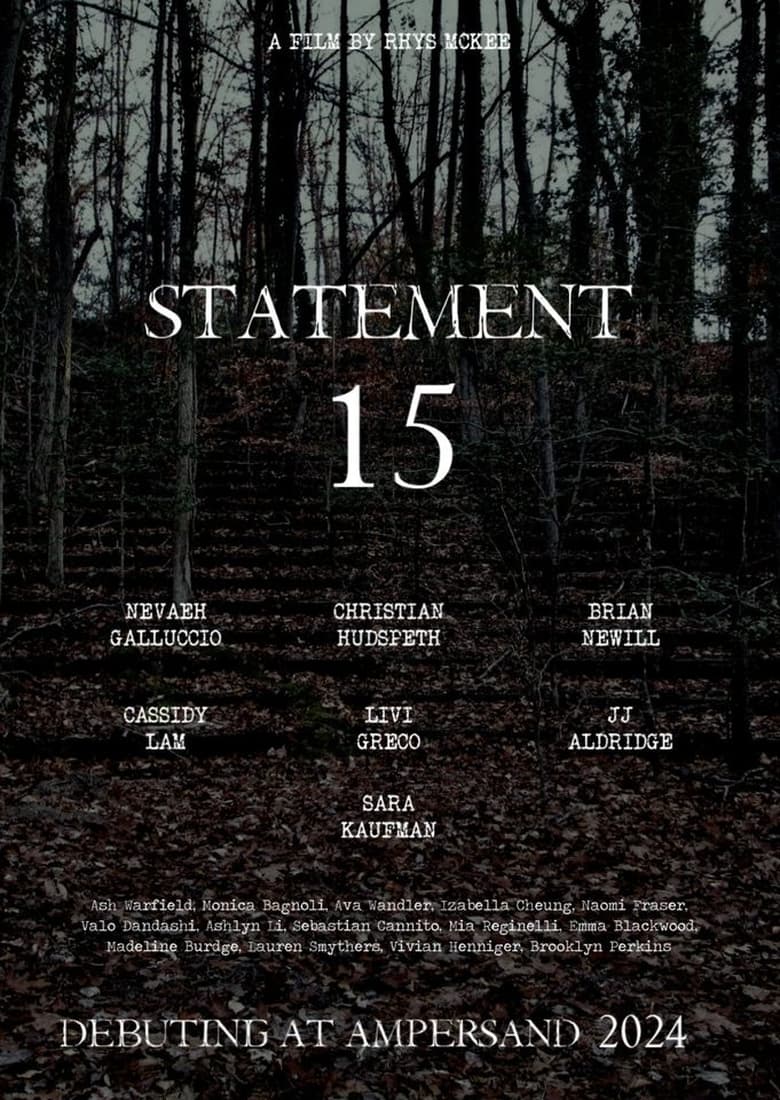 Poster of Statement 15