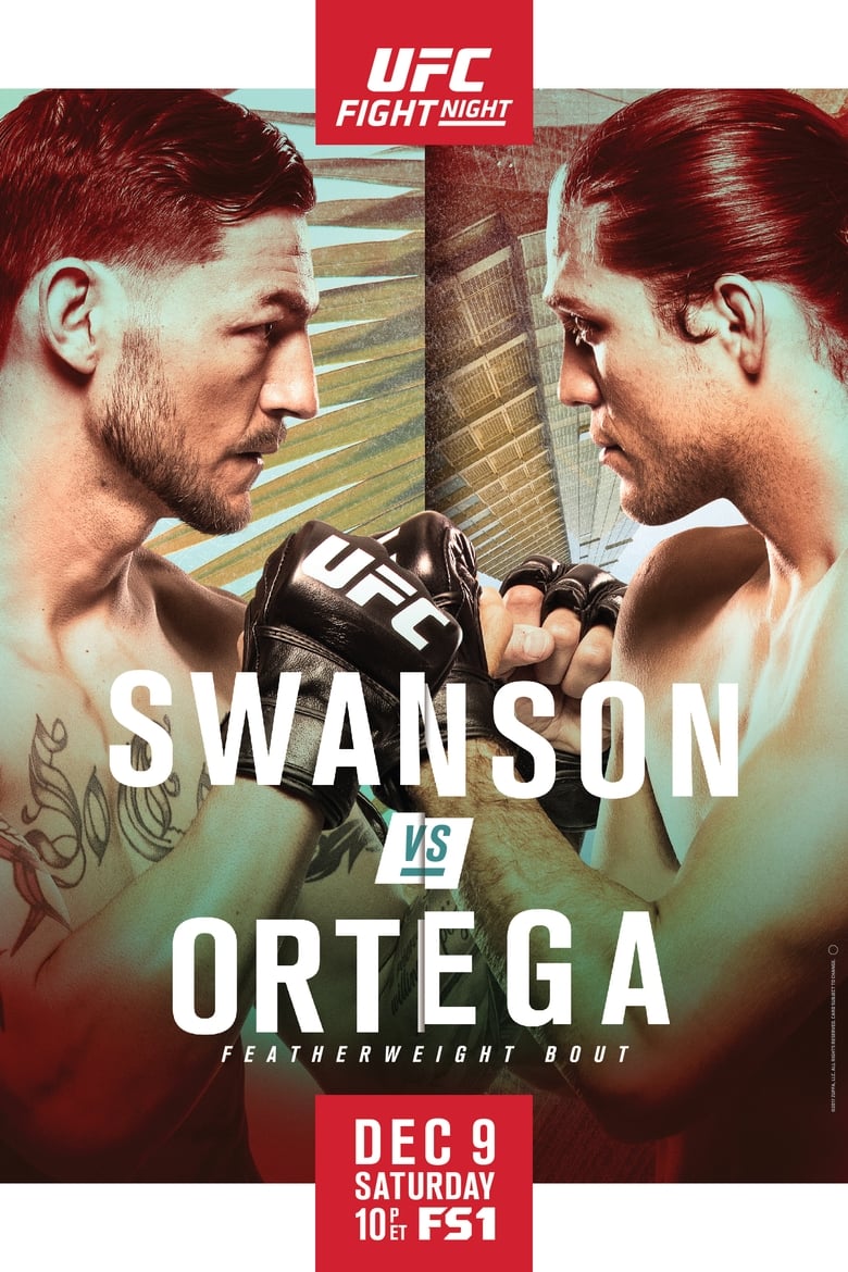 Poster of UFC Fight Night 123: Swanson vs. Ortega