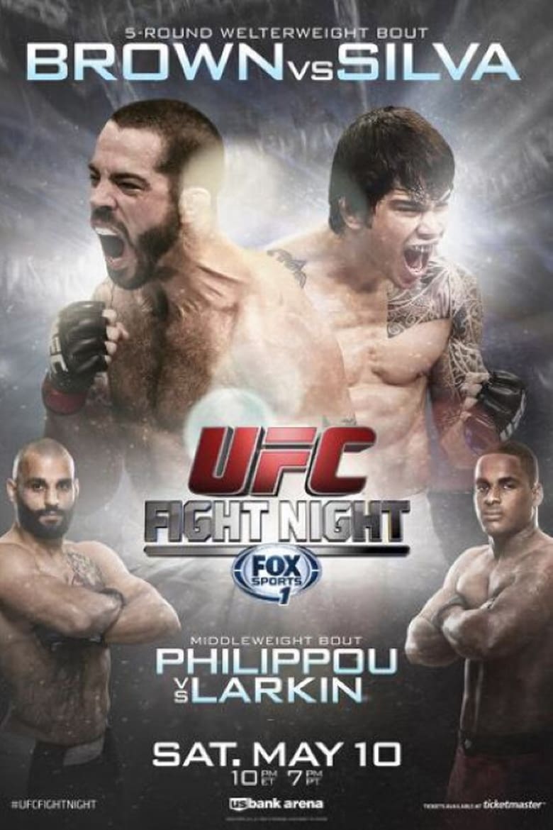 Poster of UFC Fight Night 40: Brown vs. Silva