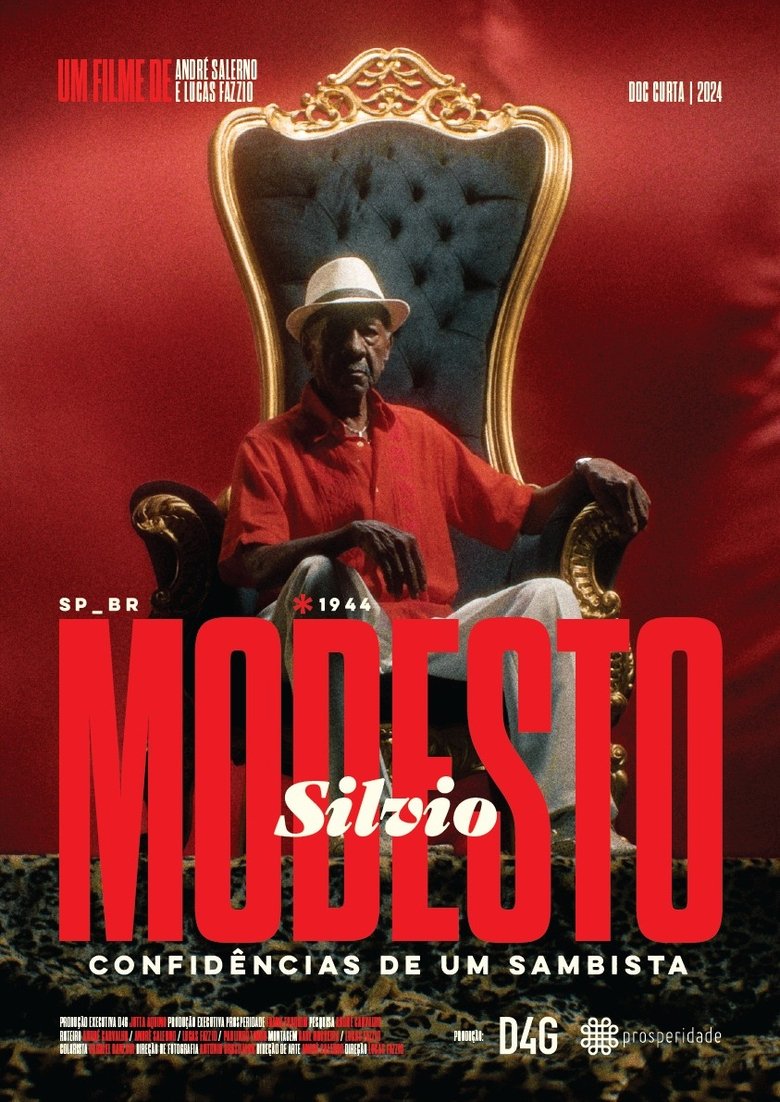 Poster of Silvio Modesto, Confidencias De Um Sambista
