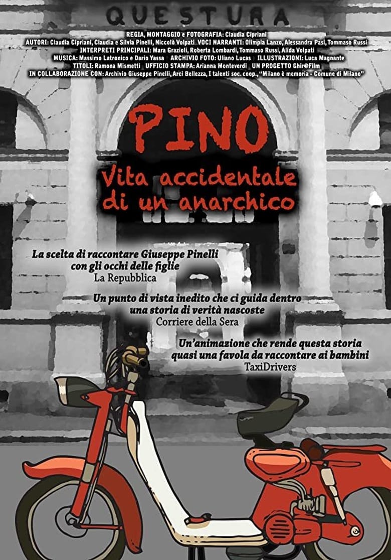 Poster of Pino - Vita accidentale di un anarchico