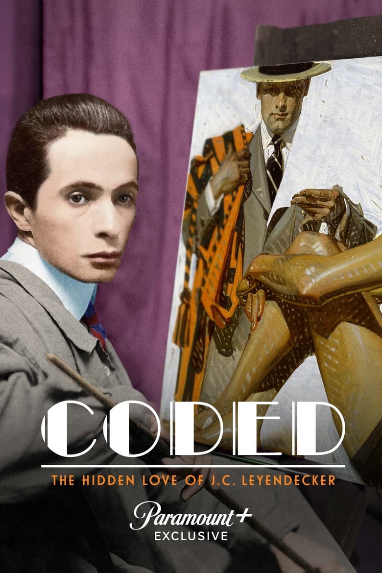 Poster of Coded: The Hidden Love of J.C. Leyendecker