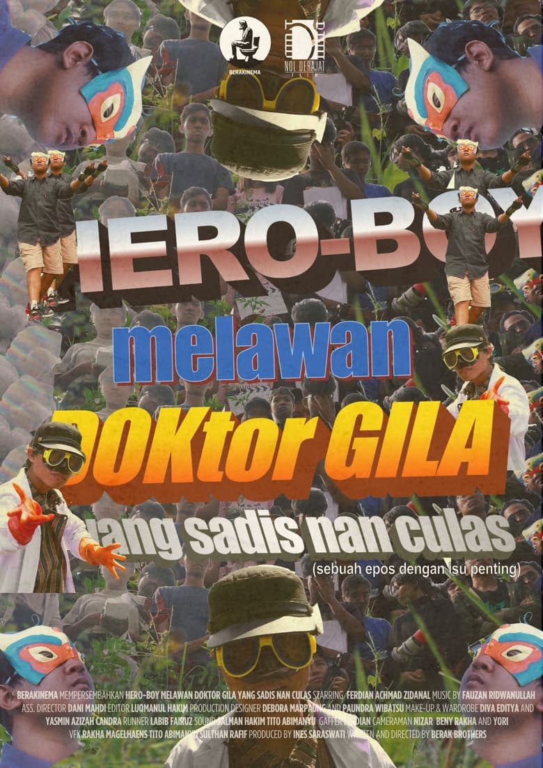 Poster of Hero-Boy melawan Doktor Gila yang Sadis nan Culas