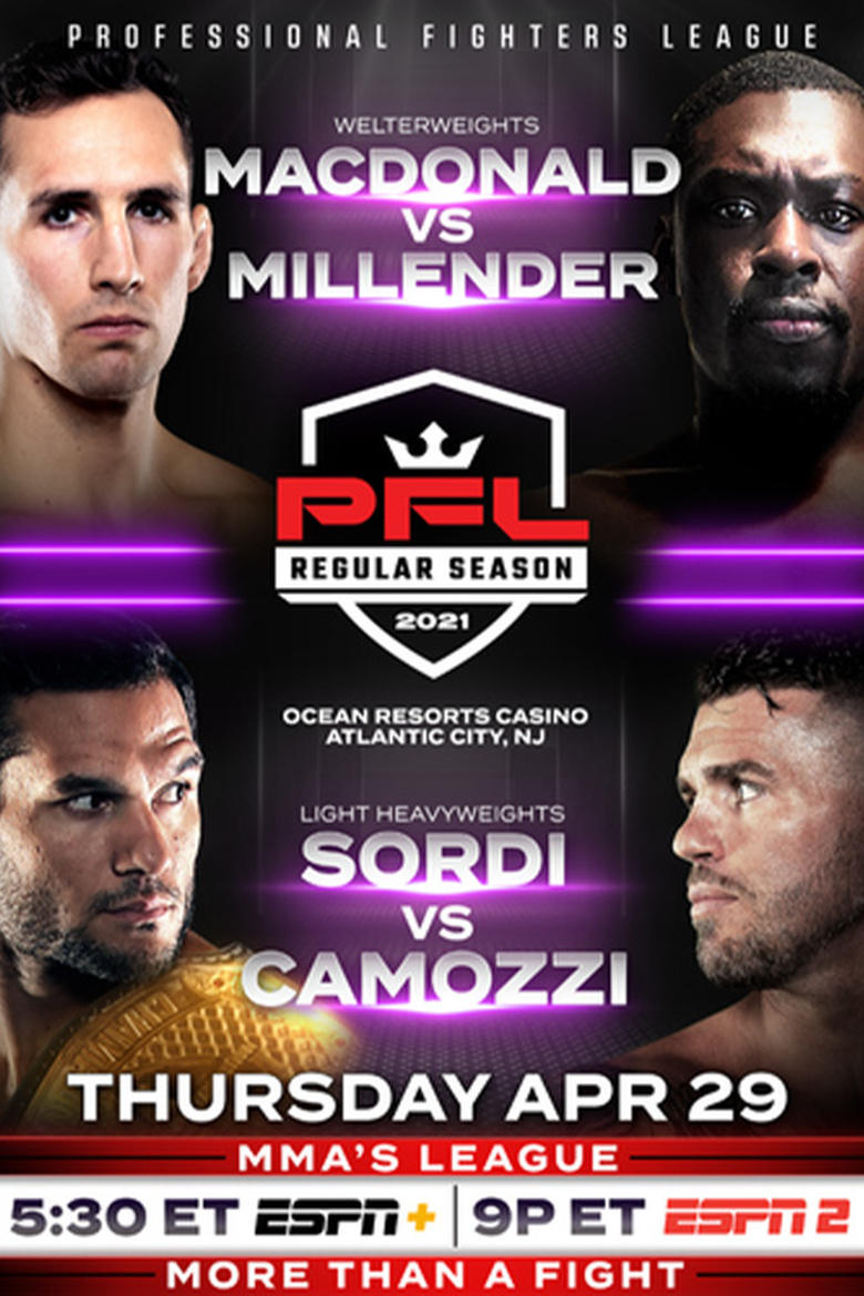 Poster of PFL 2021 #2: Regular Season - MacDonald vs. Millender