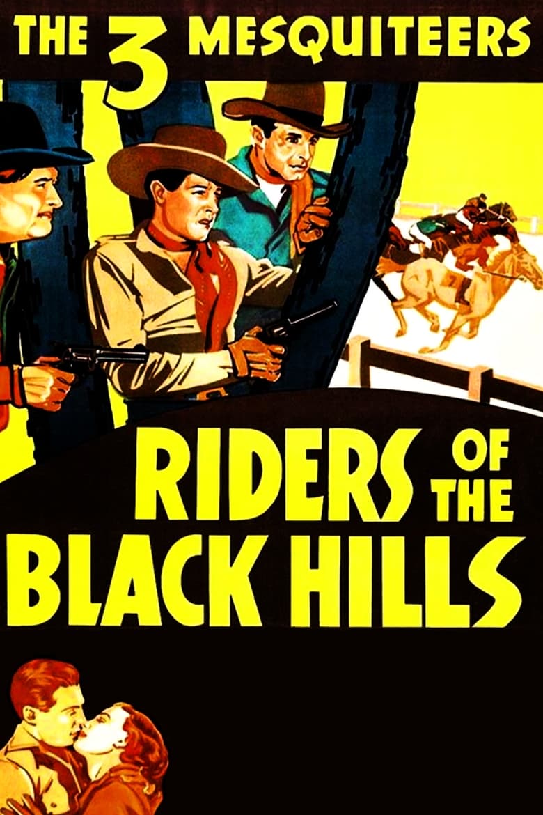 Poster of Riders of the Black Hills