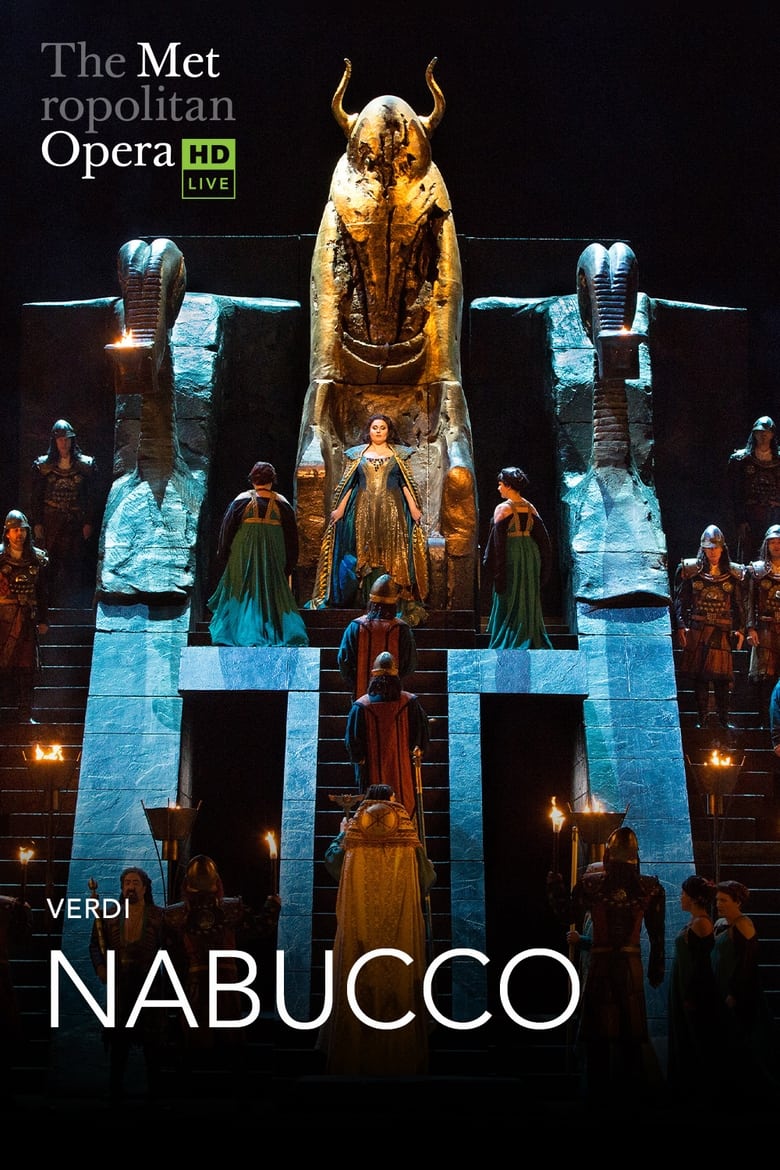 Poster of The Metropolitan Opera: Nabucco