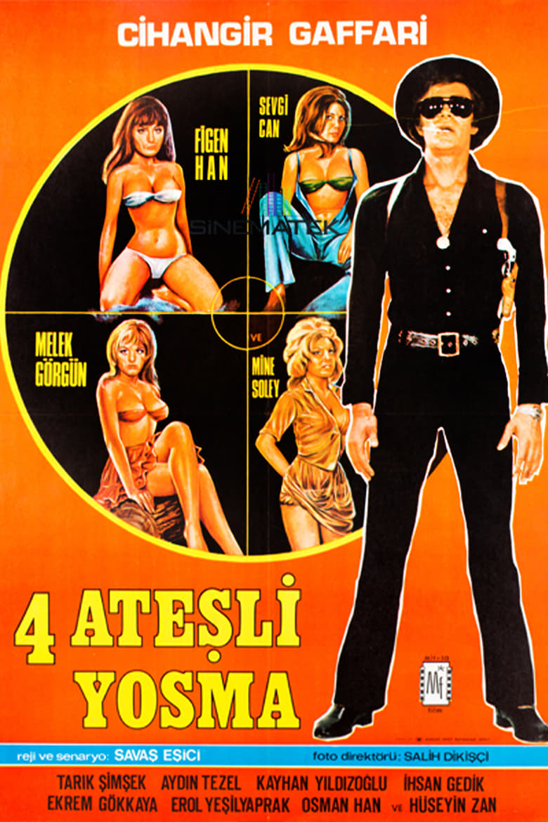 Poster of Dört Ateşli Yosma