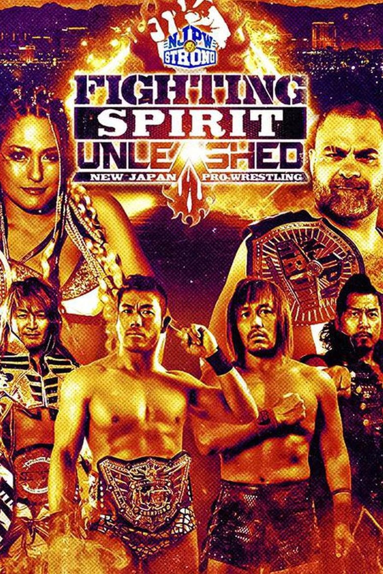 Poster of NJPW STRONG Fighting Spirit Unleashed 2023