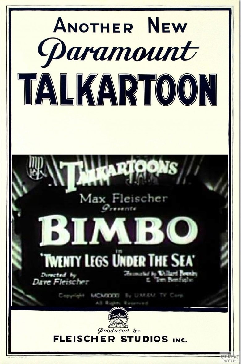 Poster of Twenty Legs Under the Sea
