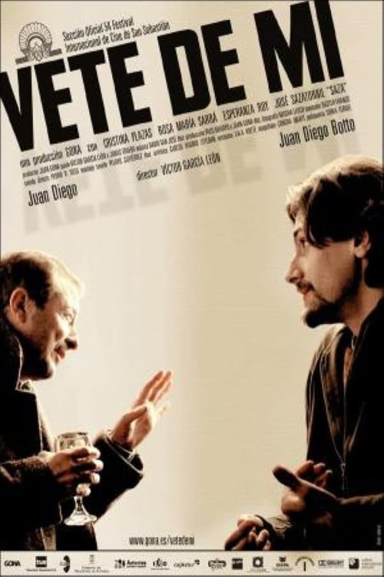 Poster of Vete de mí