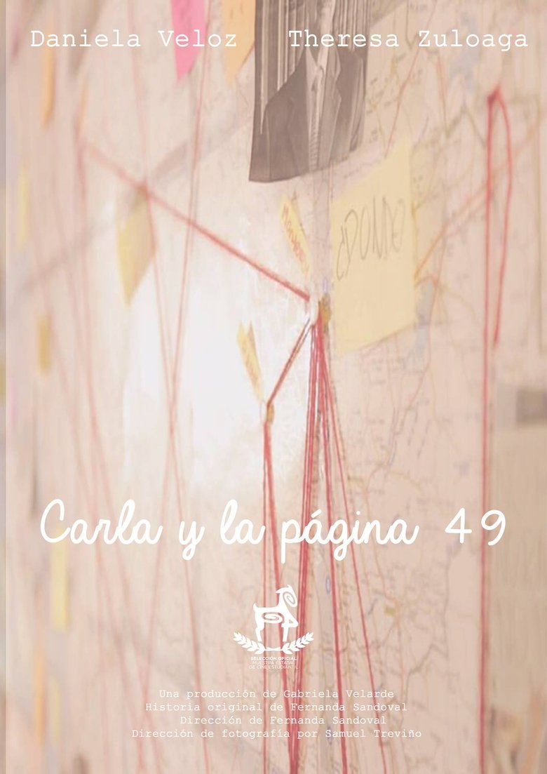 Poster of Carla y la página 49