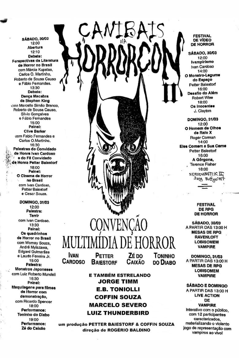 Poster of Canibais na HorrorCon