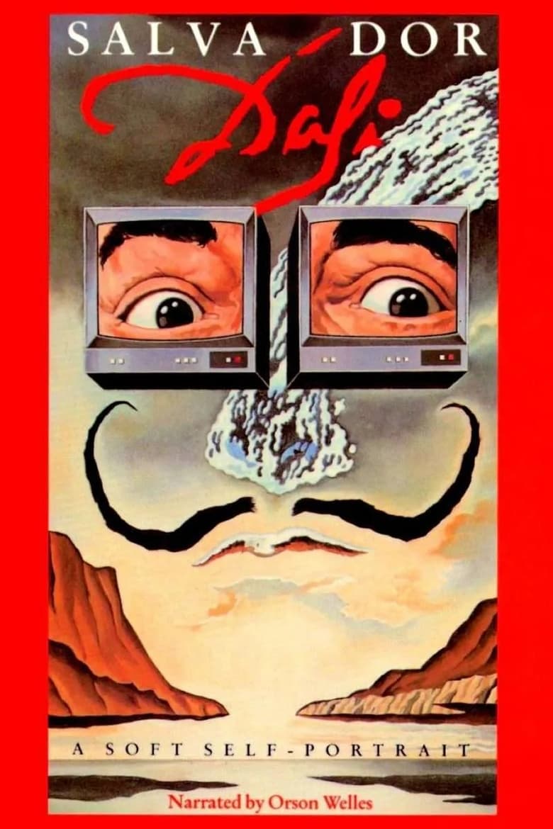 Poster of Soft Self-Portrait of Salvador Dali