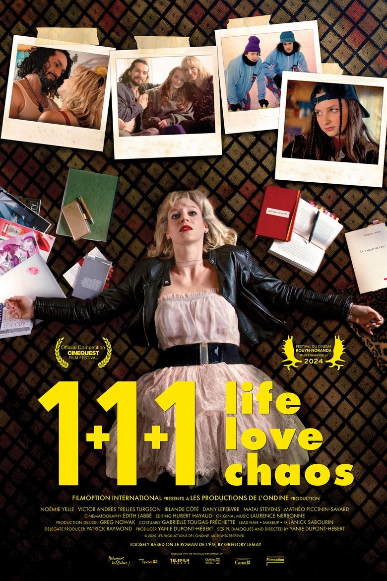 Poster of 1+1+1 Life, Love, Chaos