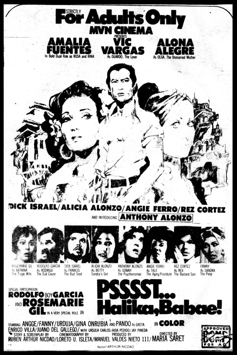 Poster of Psssst... Halika Babae!