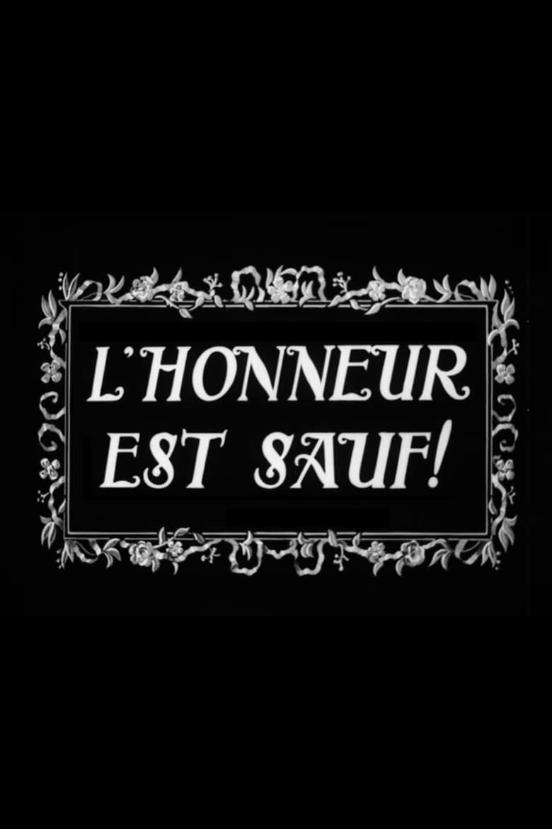 Poster of L'honneur est sauf !