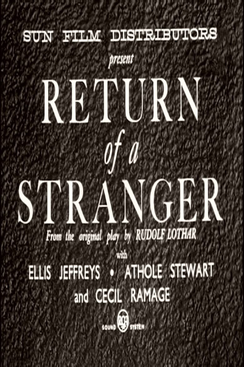 Poster of Return of a Stranger