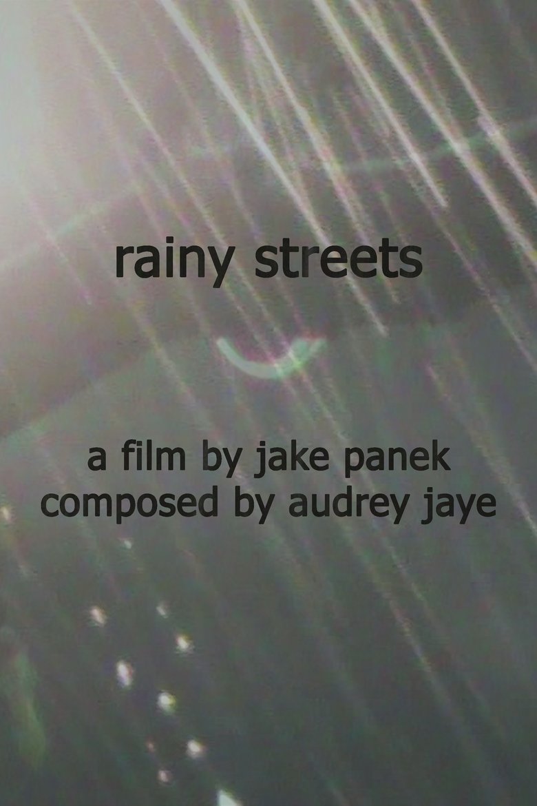 Poster of rainy streets