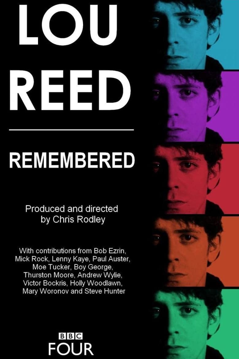 Poster of Lou Reed - Remembered