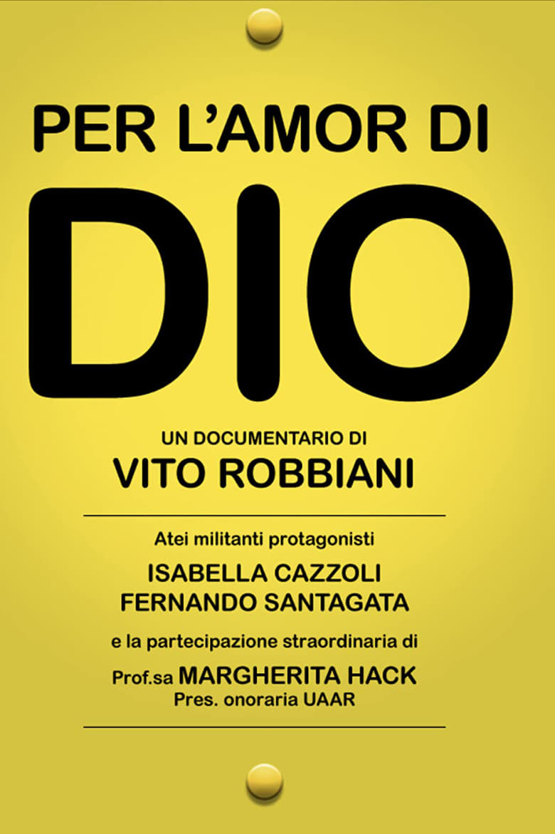 Poster of Per l'amor di Dio