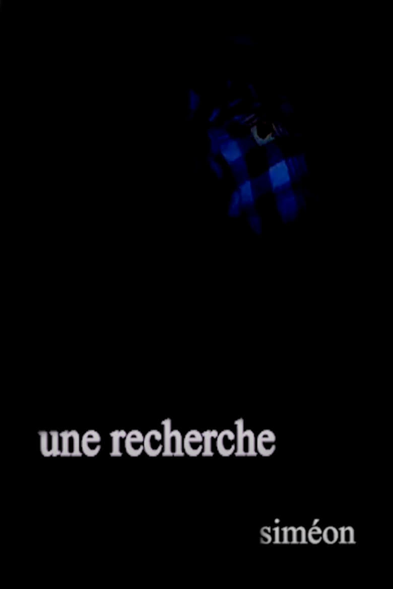 Poster of une recherche