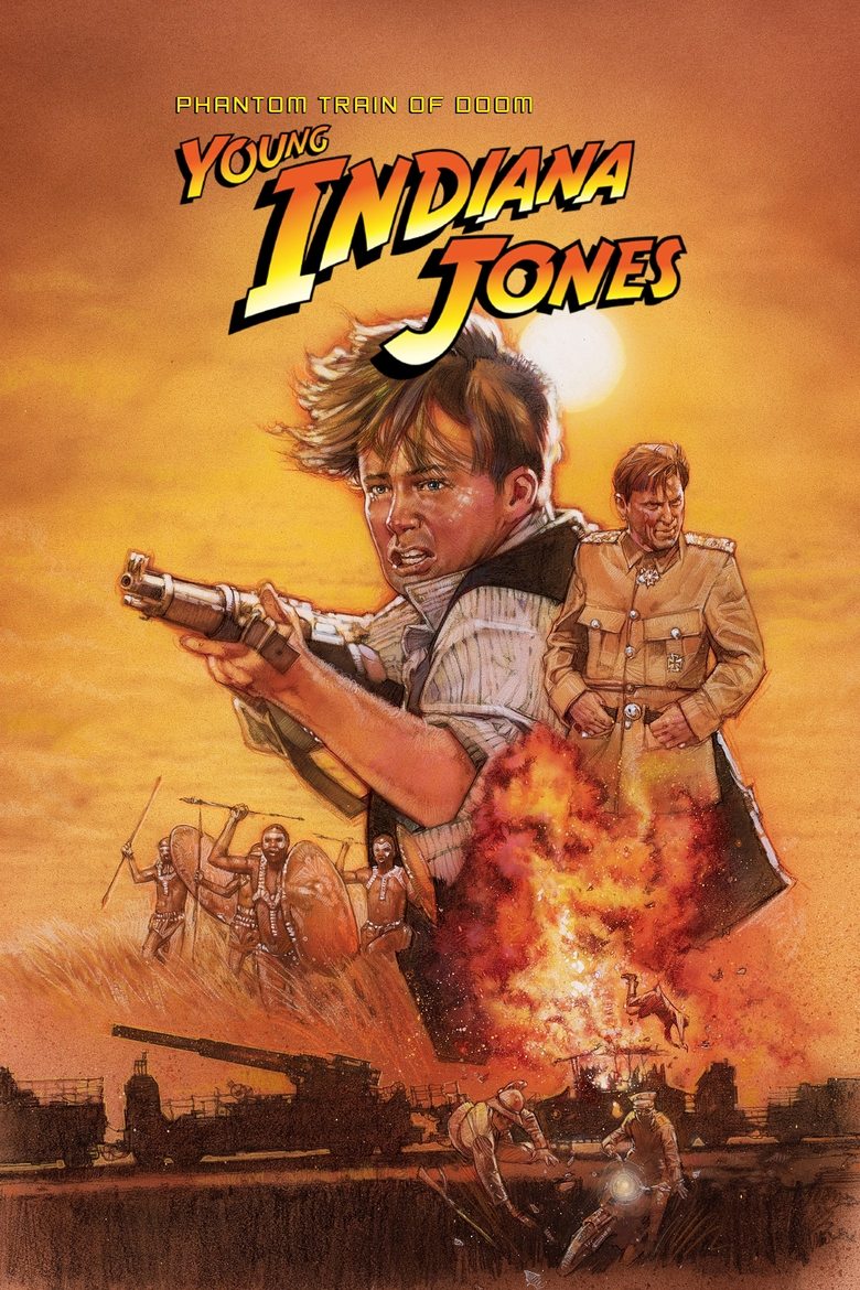 Poster of The Adventures of Young Indiana Jones: Phantom Train of Doom