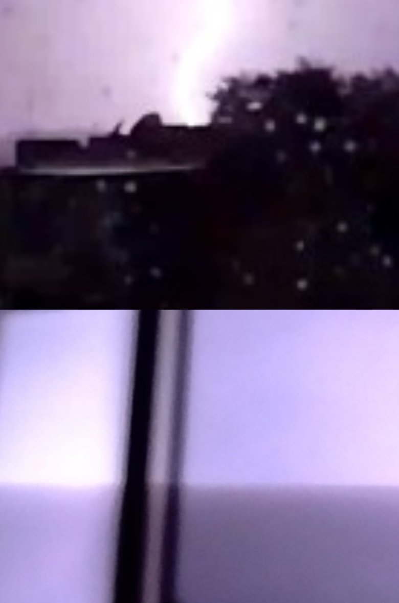 Poster of 12 fragments of a thunderstorm