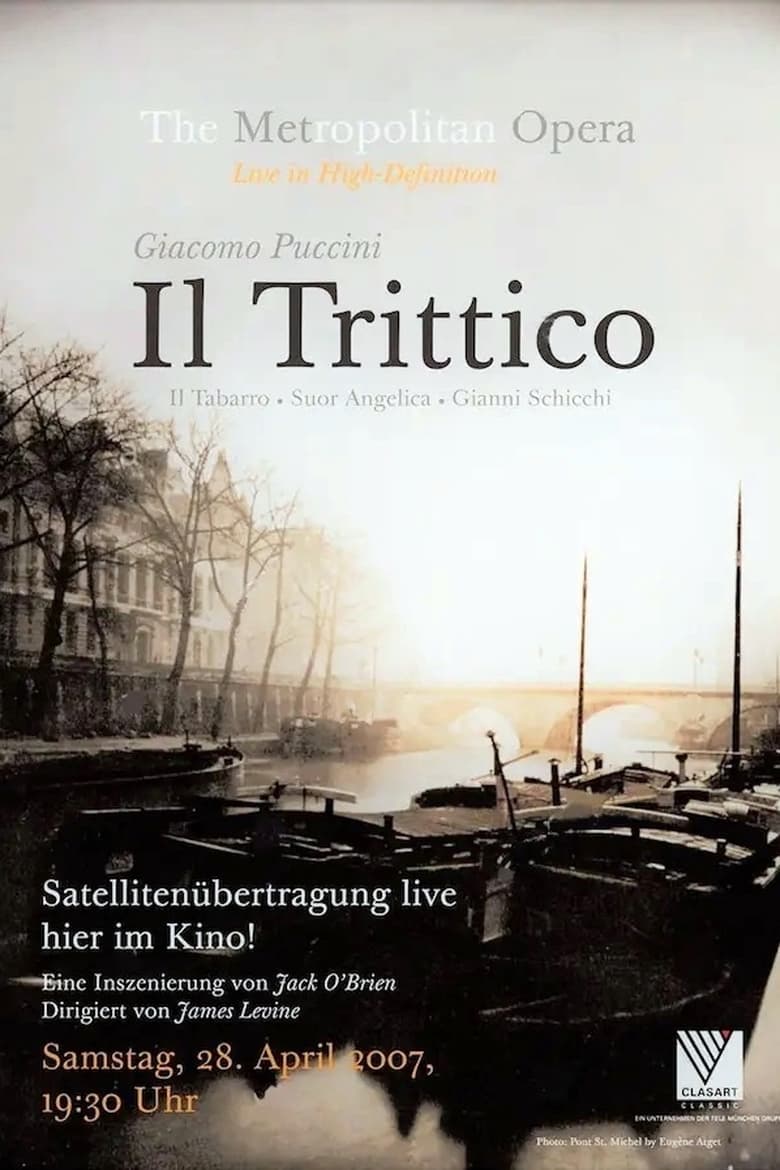 Poster of Puccini's Il trittico