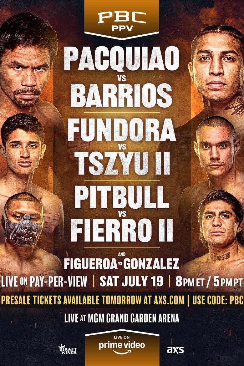 Poster of Manny Pacquiao vs. Mario Barrios