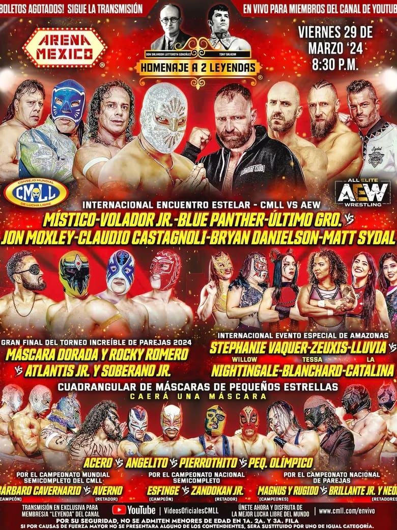 Poster of CMLL Homenaje a Dos Leyendas 2024 