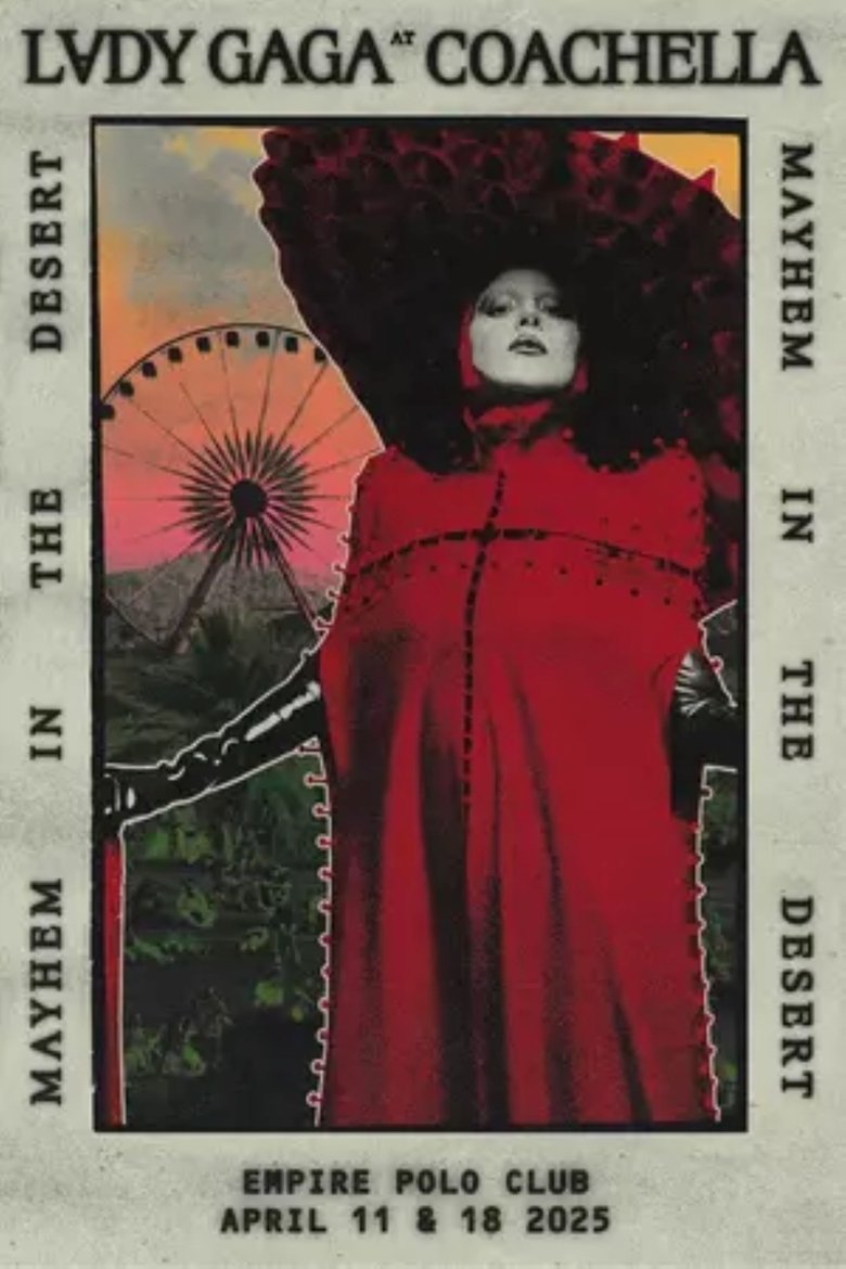 Poster of MAYHEM IN THE DESERT: Lady Gaga Live at Coachella