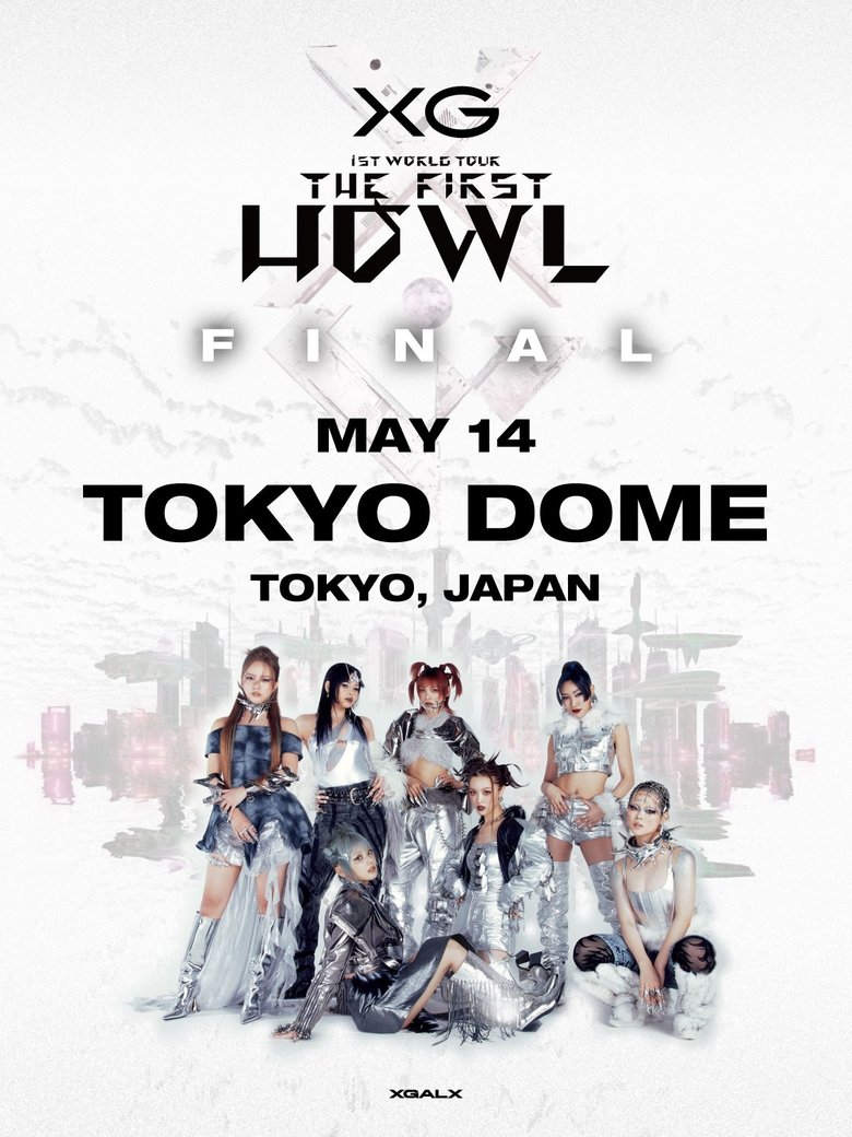 Poster of XG 1st WORLD TOUR "The first HOWL" FINAL - Landing at TOKYO DOME