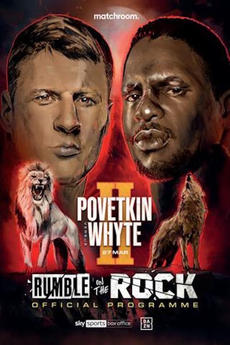 Poster of Alexander Povetkin vs. Dillian Whyte II