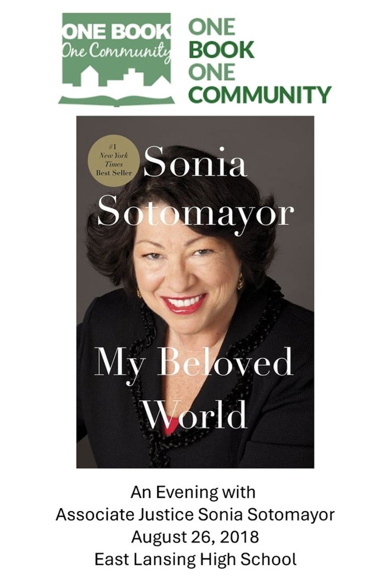 Poster of My Beloved World - An Evening with Associate Justice Sonia Sotomayor