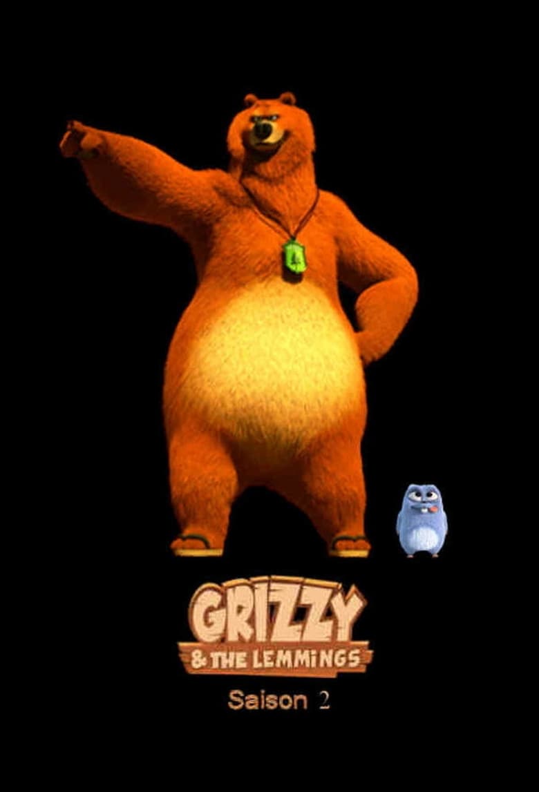 Poster of Cast and Crew in Grizzy & The Lemmings - Season 2 - Episode 64 - Zen Bear