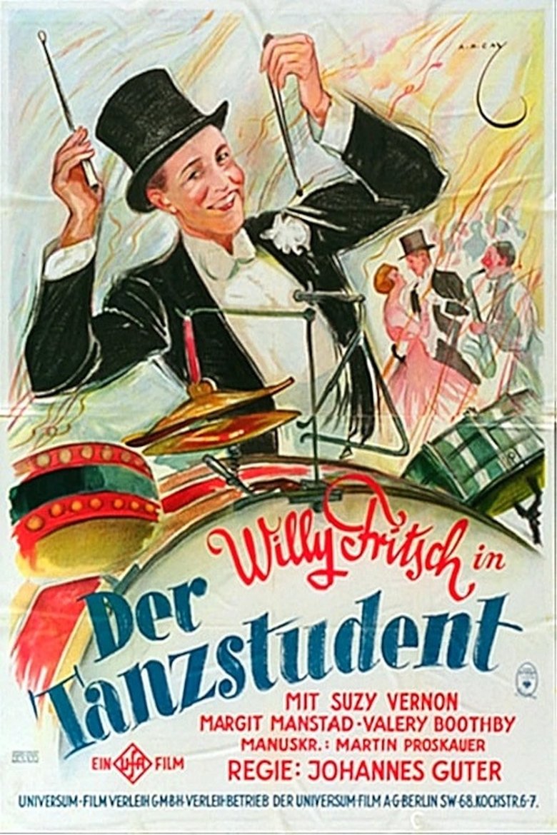 Poster of Der Tanzstudent