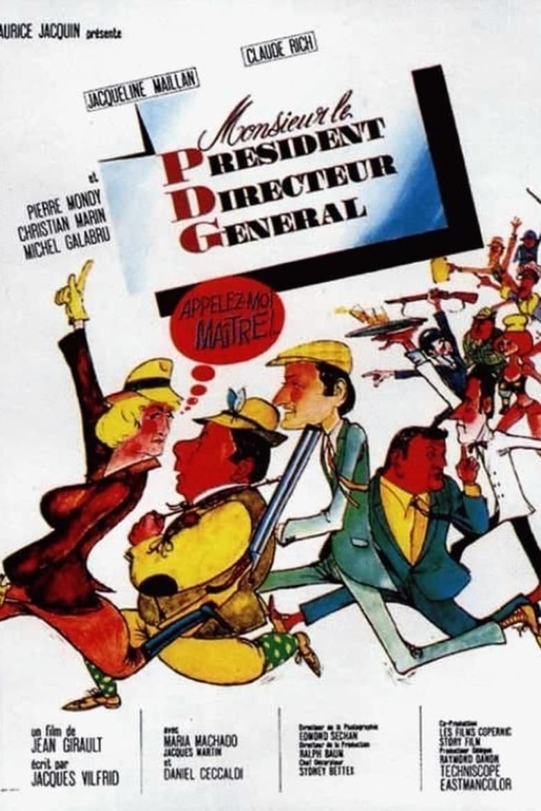 Poster of Monsieur le Président Directeur Général