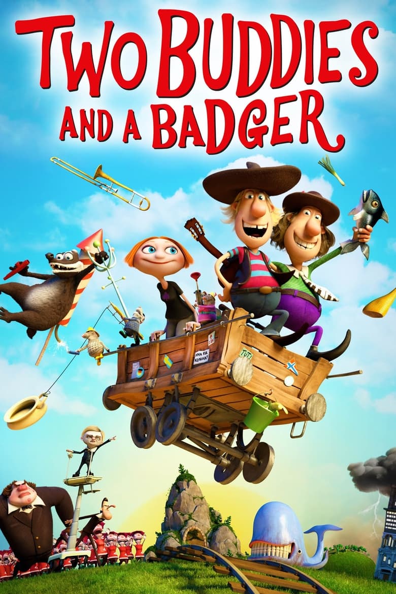 Poster of Two Buddies and a Badger