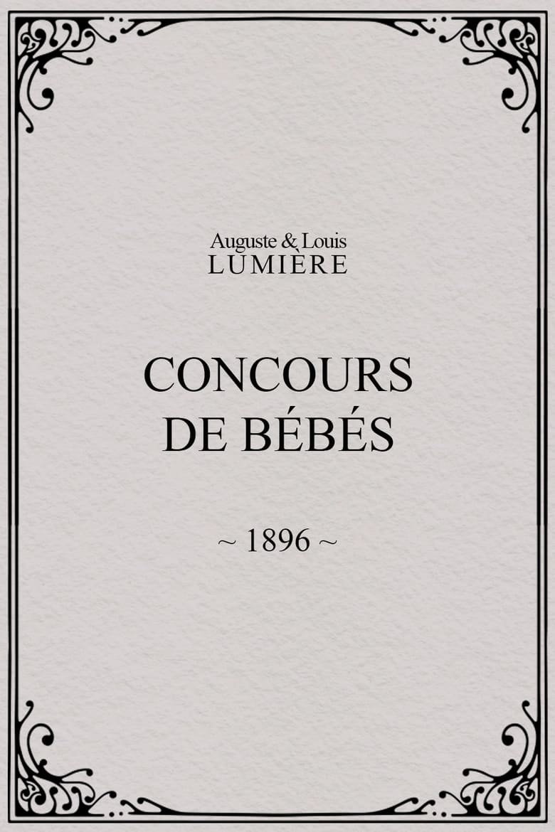 Poster of Concours de bébés