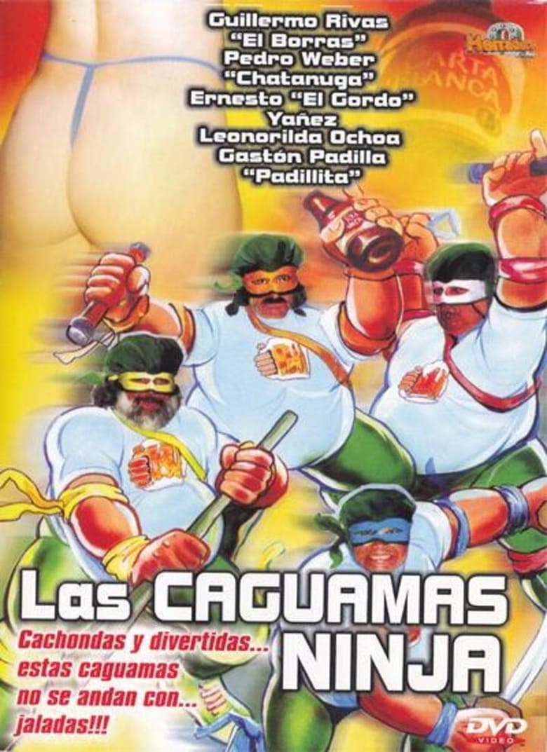 Poster of Las caguamas ninja