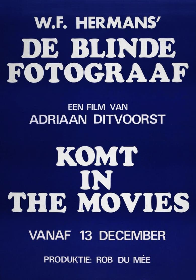 Poster of De blinde fotograaf