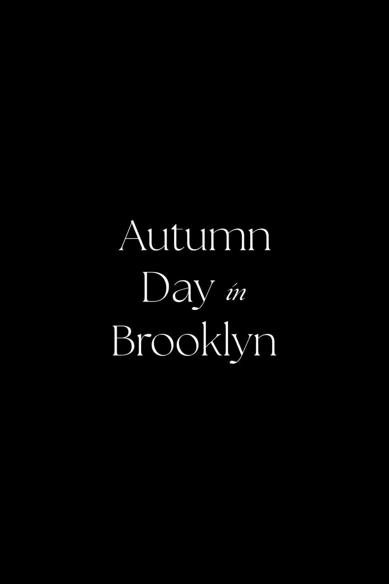 Poster of Autumn Day in Brooklyn