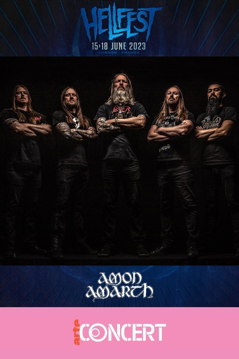 Poster of Amon Amarth - Hellfest 2023