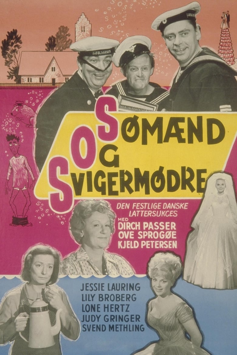 Poster of Sømænd og svigermødre