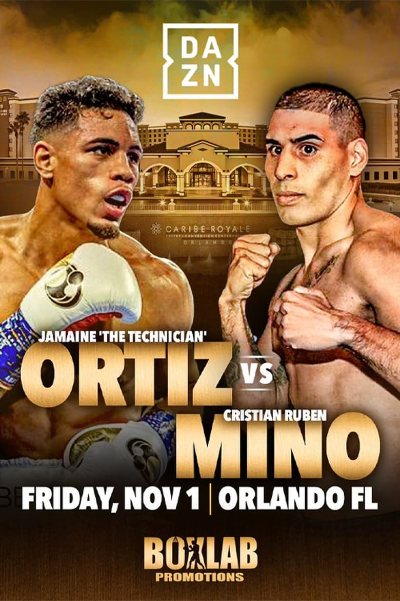 Poster of Jamaine Ortiz vs. Cristian Ruben Mino