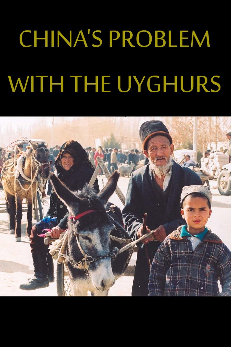 Poster of China's problems with the Uyghurs