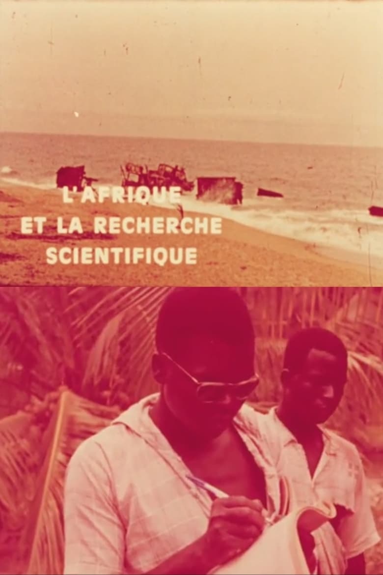 Poster of L'Afrique et la recherche scientifique